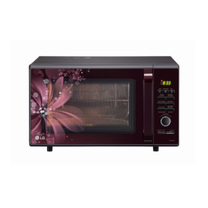 LG 28 L All-In-One Convection Microwave Oven with Diet Fry™, Roti Basket, Motorised Rotisserie, Autocook Menu, Black (MC2886BRUM.DBKQILN)