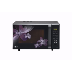 LG 28 L Convection Microwave Oven with Roti Basket, 30 Healthy Heart Recipes, Diet Fry™, Motorised Rotisserie, Black(MC2886BPUM.DBKQILN)