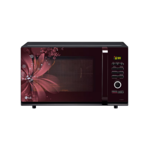 LG 32 L Convection Microwave Oven with Stainless Steel Cavity, 301 Auto Cook Menu, Diet Fry, 360° Rotisserie, Black (MC3286BRUM.DBKQILN)