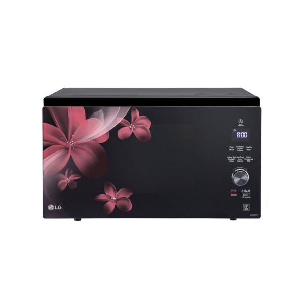 LG 32 L Charcoal Countertop Microwave Oven, Wi-Fi, 360° Motorised Rotisserie (MJEN326PKW.DBKQILN)