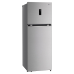 LG 260L Double Door Refrigerator with Door Cooling+, Smart Diagnosis, Multi-Air Flow, Shiny Steel, 3 Star (GL-T262TPZX.APZZEBN)