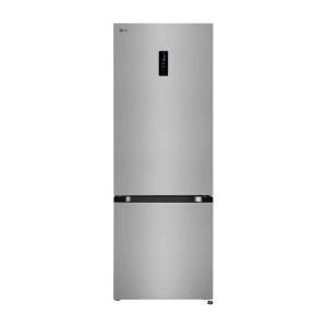 LG 340L Bottom Freezer Refrigerator, Door Cooling+™, Wi-Fi Convertible, E-Micom, Smart Inverter Compressor, Shiny Steel, 3 Star (GL-B382DPZX.APZZEBN)