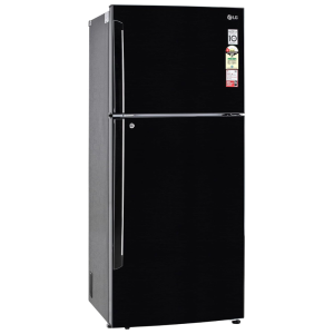 LG 417 Litres Frost-Free Smart Inverter Compressor Double Door Refrigerator, Ebony Sheen, Convertible with Door Cooling+ 1 Star (GL-T432AESR.DESZEBN)