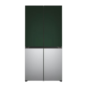 LG 614L, French Door, Objet Collection, Premium Green-Sliver Steel Finish, 3 Star (GR-B24FQSJB.AGEQEBN)