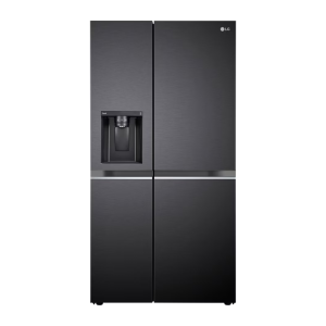 LG 630L, Side-by-Side Refrigerator, Water & Ice Dispenser, Matte Black (GL-L257CMC3.DMCZEBN)