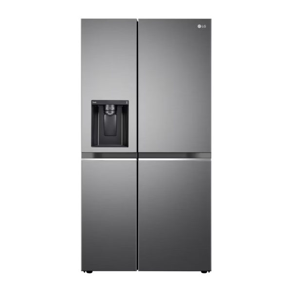 LG 650L, Convertible Side by Side Refrigerator with Premium Glass Door, Smart Inverter Compressor, Hygiene Fresh+™, DoorCooling+™, Smart (GL-B257DCM3.DCMZEBN)