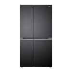 LG 650 Litres 3 Star Frost Free Side by Side Refrigerator with Anti Bacterial Gasket (GL-B257DMK3.DMKZEBN)