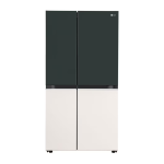 LG 650L 3Star Side-by-Side Refrigerator (GL-B257DMK3.DMKZEBN)