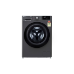 LG 8Kg Front Load Washing Machine, AI Direct Drive, Middle Black(FHP1208A5M.AMBQEIL)