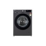 LG 8Kg Front Load Washing Machine, AI Direct Drive, Middle Black(FHP1208Z3M.AMBQEIL)