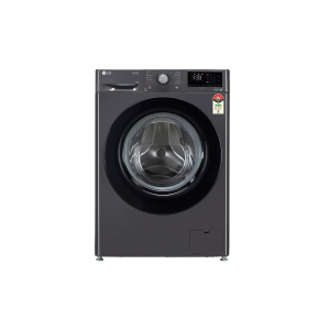 LG 8Kg Front Load Washing Machine, AI Direct Drive, Middle Black(FHP1208Z3M.AMBQEIL)