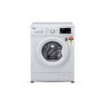 LG 8Kg Front Load Washing Machine, Inverter Direct Drive, White (FHM1408BDW.BBWQEIL)