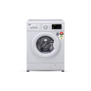 LG 8Kg Front Load Washing Machine, Inverter Direct Drive, White (FHM1408BDW.BBWQEIL)