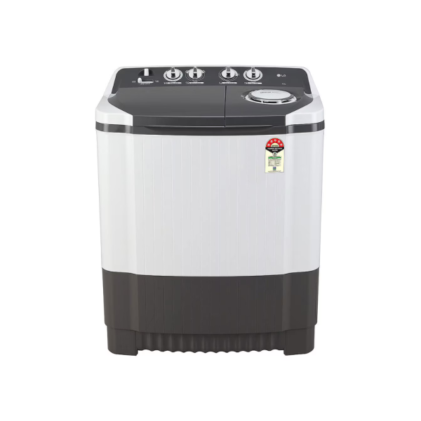 LG 9.5Kg Semi Automatic Top Load Washing Machine, Roller Jet Pulsator + Soak, Dark Grey (P8525SGAZ.ADGQEIL)