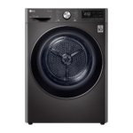 LG 9Kg Dryer, Dual Heat Pump, Black Steel (DHV09SWB.ABLQEIL)