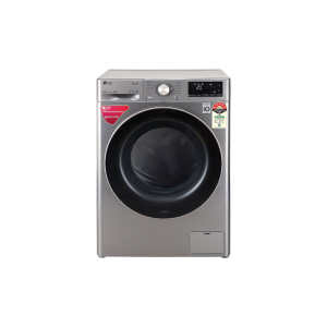 LG 9Kg Front Load Washing Machine, AI Direct Drive™,Platinum Silver(FHV1409ZWP.APSQEIL)