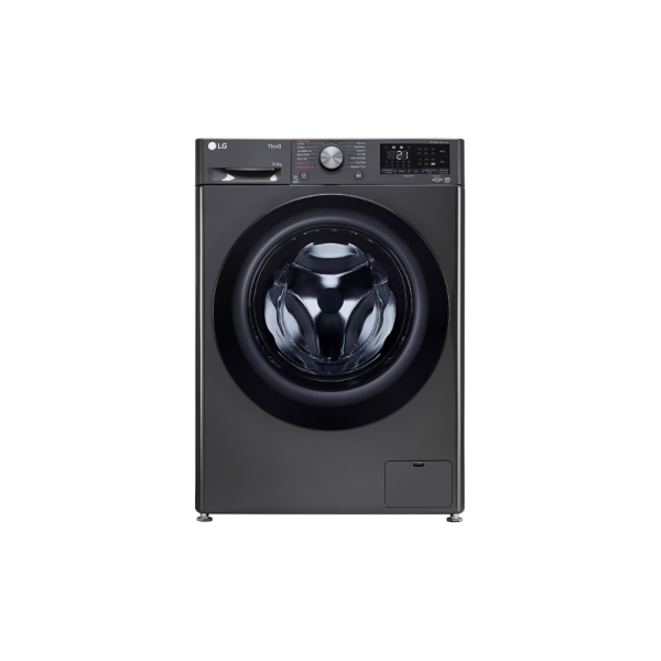 LG 9 /5Kg Front Load Washer Dryer, AI Direct Drive, Middle Black(FHD0905SWM.AMBQEIL)