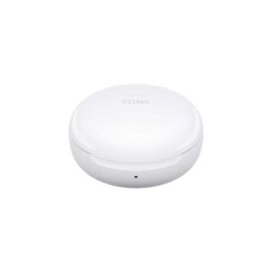 LG TONE Free HBS-FN6 UV Nano 99.9% Bacteria Free with British Meridian Sound Bluetooth (White) (HBS-FN6.ABILWH)