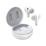 LG Tone Free FP9W - Active Noise Cancelling Bluetooth Truly Wireless in Ear Earbuds with mic, UVnano Charging Case, Flex Action Bass, and IPX4 Water Resistant (White) (TONE-FP9W.CINDLLK)