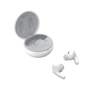 LG Tone Free FP5, Active Noise Cancellation, 22Hrs Battery,3D Sound, IPX4, Find My in Ear Earbuds, Fast Charging, Swift Pairing,Medical (Black) (TONE-FP5W.CINDLLK)