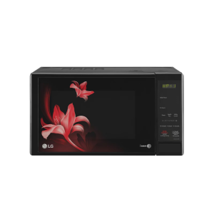 LG 20 L Grill / Solo Microwave Oven with i-wave, Anti Bacteria Cavity, Energy Saving, Floral Black(MS2043BR.DBKQILN)