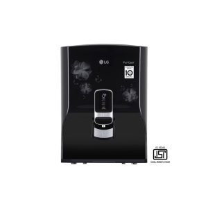 LG 8L RO+UV+Mineral Booster Water Purifier, Steel Tank, Black(WW151NP.CBKQEIL)