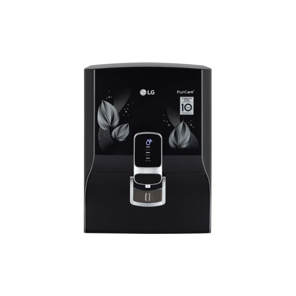 LG 8L RO+UV+Mineral Booster Water Purifier with Steel Tank, Black (WW174NPB.CBKQEIL)