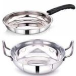 Steelo Frypan + Steelo Kadai