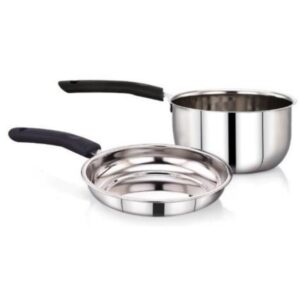 Twin Birds Steelo 2 Pcs Cookware Set