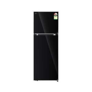 LG 343L Double Door Refrigerator, Convertible, Smart Diagnosis, Black Mirror Finish, 2 Star (GL-T3426SNBM.ABMZEBN)