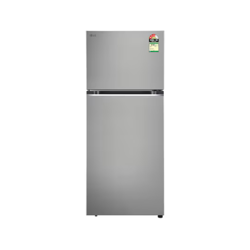LG 398L Convertible Double Door Refrigerator in Shiny Steel Finish, 3 Star (GL-T4036TVPZ.DPZZEBN)