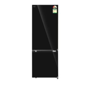 LG 398L Double Door Refrigerator, Convertible, Smart Diagnosis, Black Mirror Finish, 2 Star (GL-T4026SNBM.DBMZEBN)
